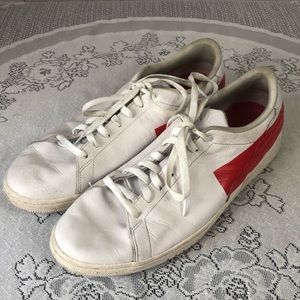 Men's Air Jordan 1 Centre Court "Banned" Low Profile Sneaker. Size 14